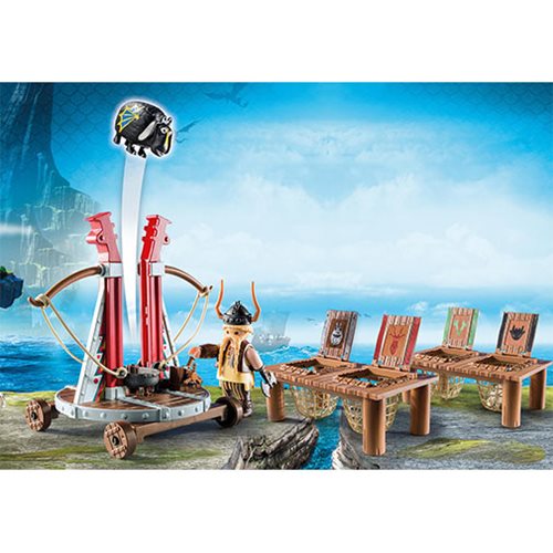 Playmobil 9461 Dragons Gobber the Belch with Sheep Sling    