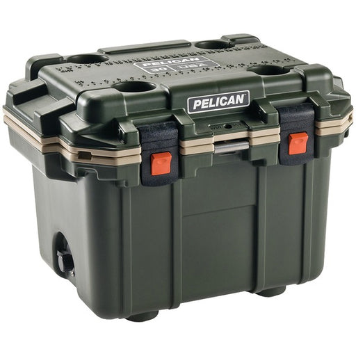 30QT ELITE COOLER GRN/TAN