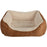 SUEDE MED RECT PET BED