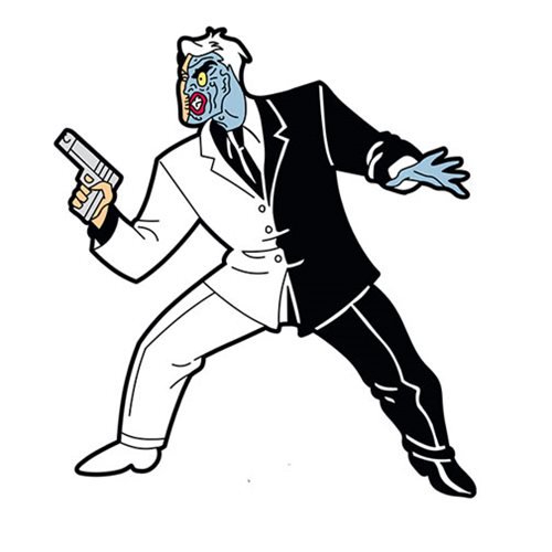 Batman: The Animated Series Two-Face Mega Magnet            