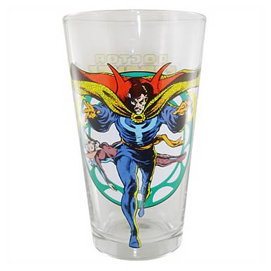 Doctor Strange Glass Toon Tumbler Pint Glass                