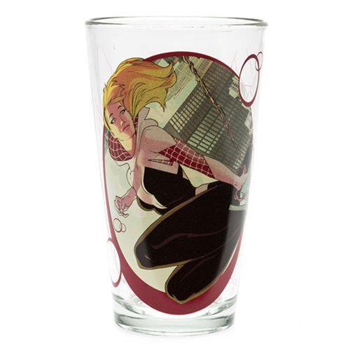 Spider-Gwen Toon Tumbler Pint Glass                         