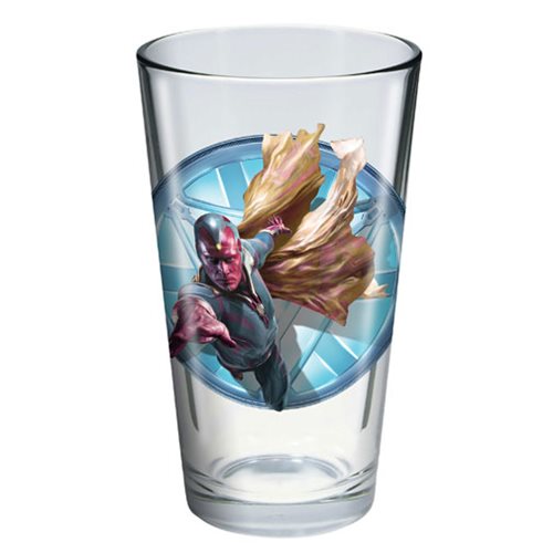 Captain America: Civil War Vision Toon Tumbler Pint Glass   