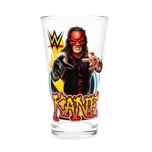 WWE Kane 16 oz. Pint Glass                                  