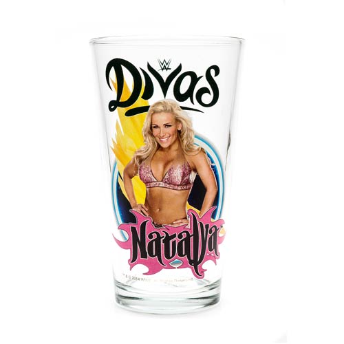 WWE Natalya 16 oz. Pint Glass                               