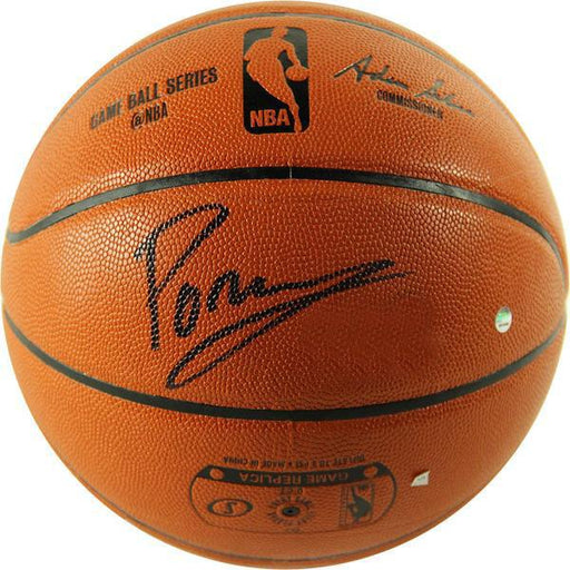 Kristaps Porzingis Signed I/O Basketball