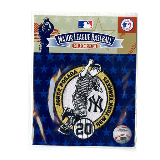 Jorge Posada Retirement Logo Patch