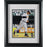 Jorge Posada Signed and Framed 1st HR at New Yankee Stadium Close Up Vertical 8x10 photo ( MLB Auth) (Ridged Black Frame w/ White over Blue Matte)