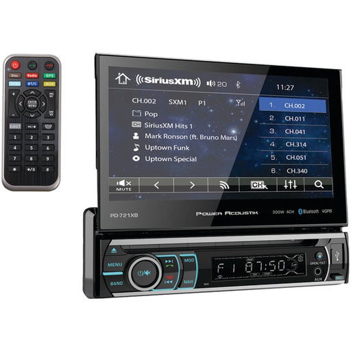 1DIN 7IN DVD SIRIUS RCVR