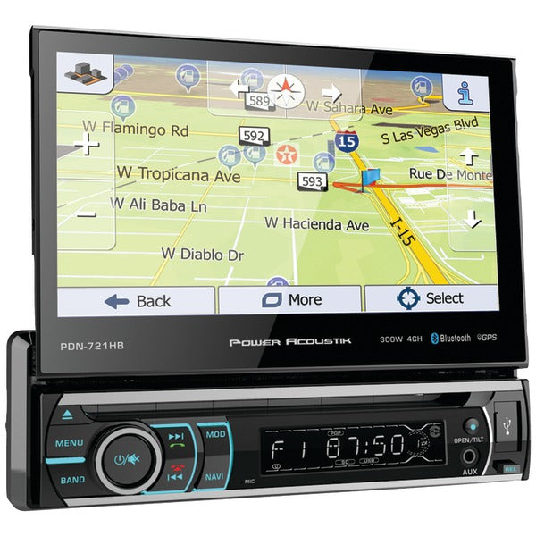 1DIN 7IN GPS DVD RCVR