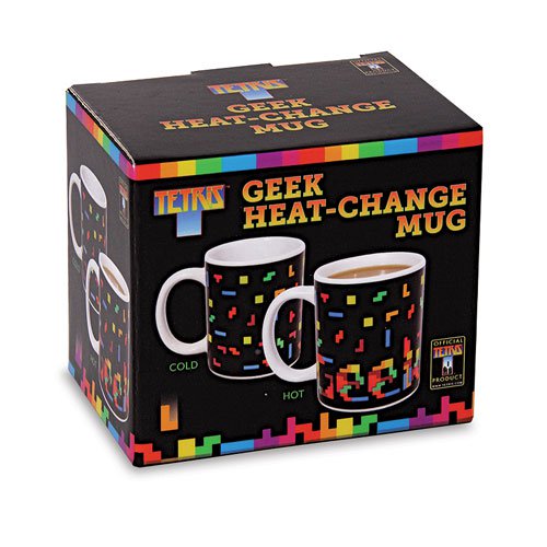 Tetris Geek Heat Change Mug                                 