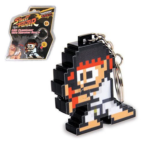 Street Fighter Ryu 8-Bit LED Flashlight with Sound          