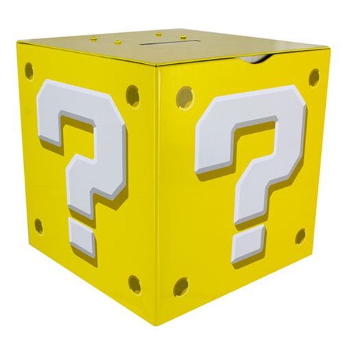 Super Mario Bros. Question Block Money Box Bank             