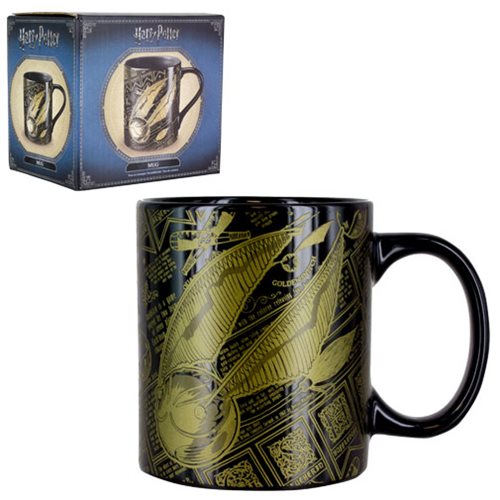 Harry Potter Golden Snitch Mug                              