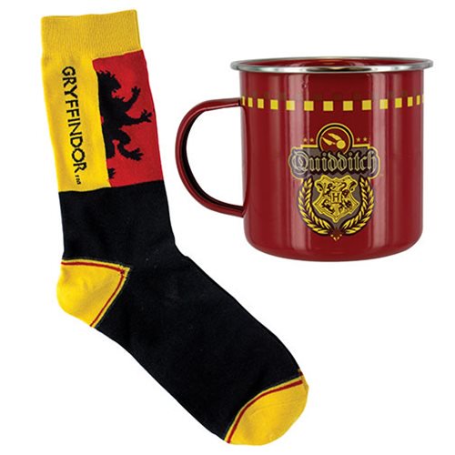 Harry Potter Gryffindor Tin Mug and Sock Gift Set           