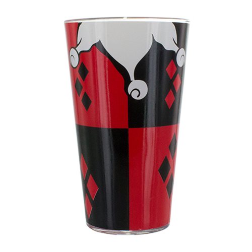 DC Comics Harley Quinn Glass                                