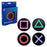 PlayStation Metal Coasters 4-Pack                           