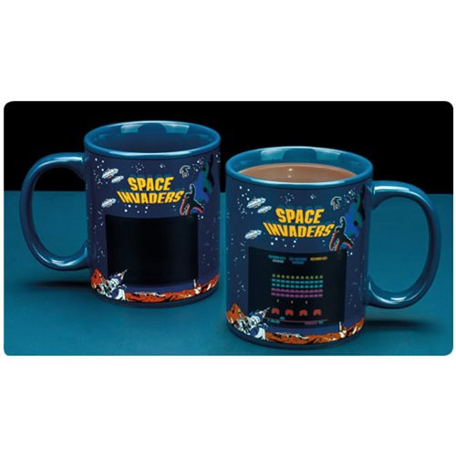 Space Invaders Heat Change Mug                              