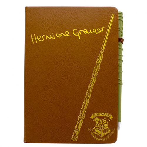 Harry Potter Hermione Granger Notebook and Wand Pen Set     