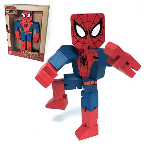 Spider-Man Wood Warriors Action Figure                      