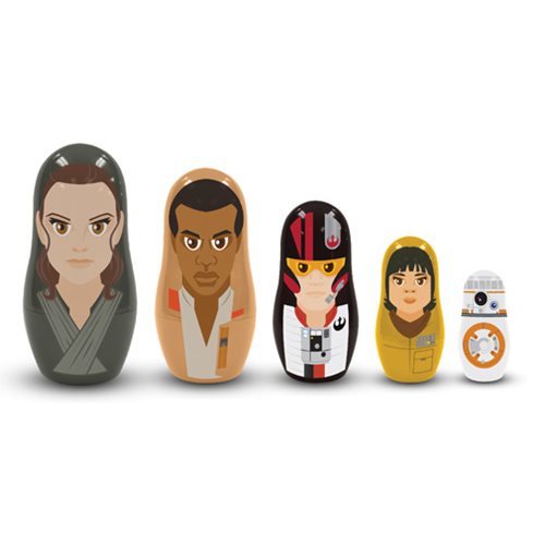 Star Wars The Last Jedi Resistance Nesting Dolls            