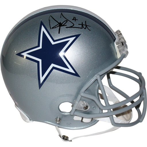 Dak Prescott Signed Dallas Cowboys Authentic Helmet JSA /SSM