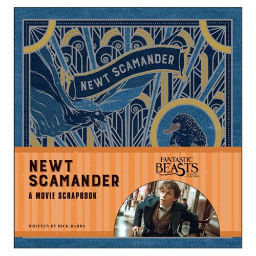 Fantastic Beasts and Where to Find Them Newt Movie Scrapbook