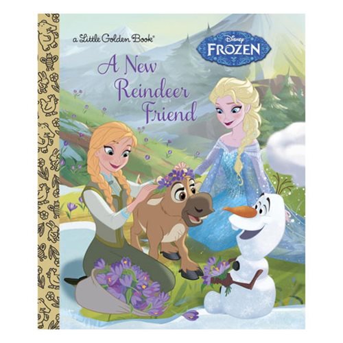 Frozen A New Reindeer Friend Little Golden Book             