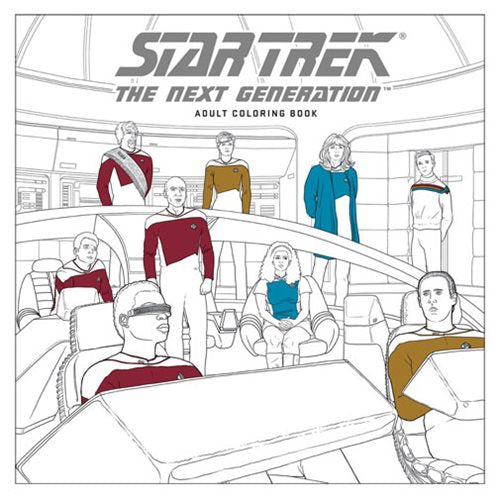 Star Trek: The Next Generation Adult Coloring Book          