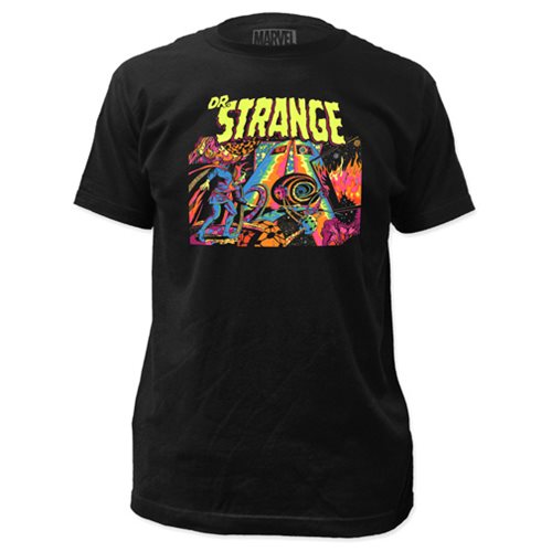 Doctor Strange Psychedelic Black T-Shirt                    