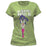 The Savage She-Hulk Classic Comic Look Ladies Green T-Shirt 