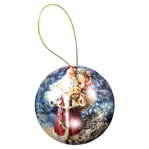 Holiday Ornament Santa Puzzle                               