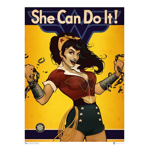 DC Bombshells Wonder Woman Art Print                        