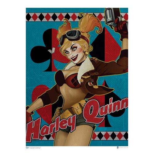 DC Bombshells Harley Quinn Art Print                        