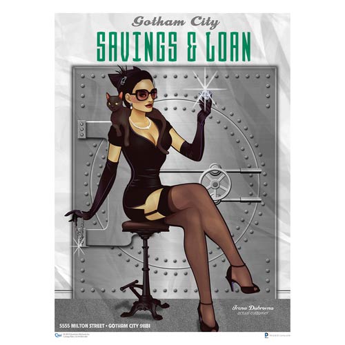 DC Bombshells Catwoman Art Print                            