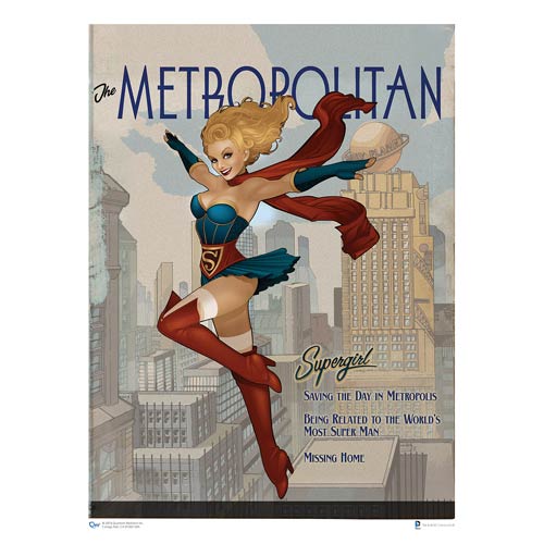 DC Bombshells Supergirl Art Print                           