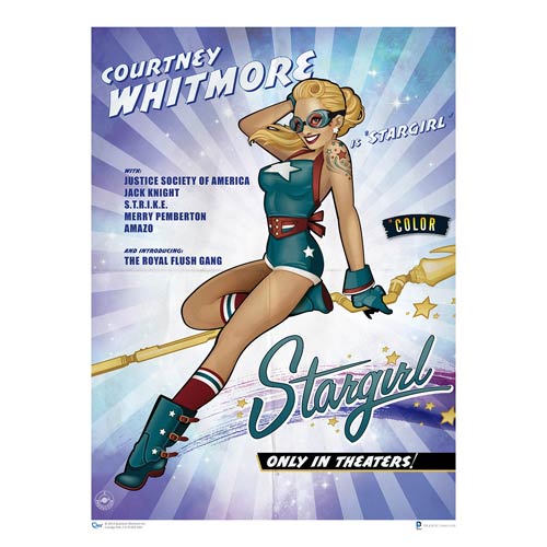 DC Bombshells Stargirl Art Print                            