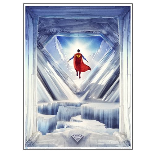 Superman Solitude Art Print                                 