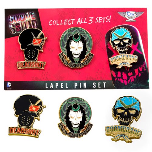 Suicide Squad Lapel Pin Set 1                               