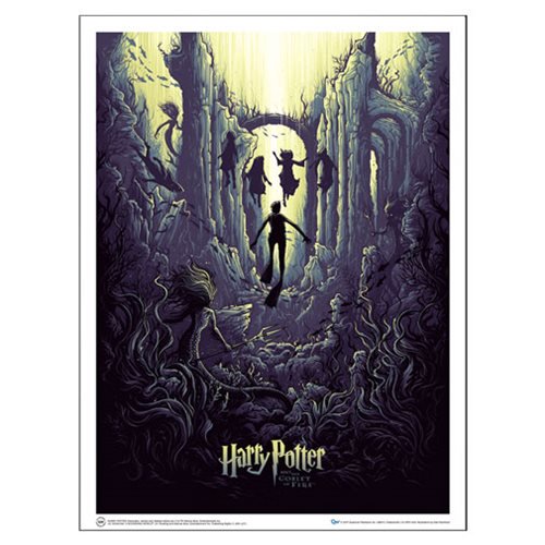 Harry Potter and the Watery Challenge Art Print             