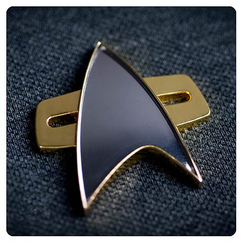 Star Trek Voyager Communicator Badge Prop Replica           