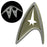 Star Trek Beyond Command Insignia Magnetic Badge Replica    