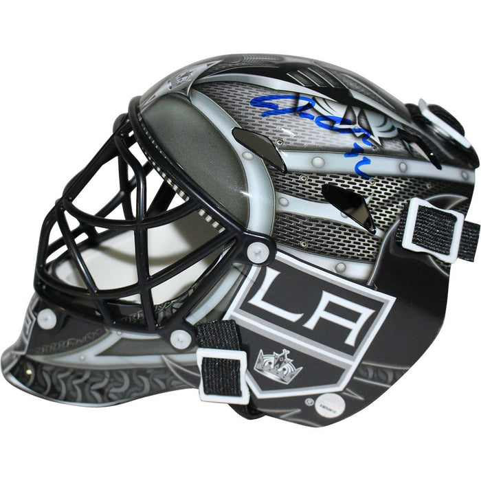 Jonathan Quick Signed Los Angeles Kings Franklin Replica Mini Goalie Mask