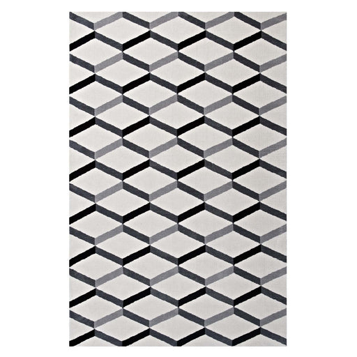 Sigrun Geometric Chevron 8x10 Area Rug 1005A-810