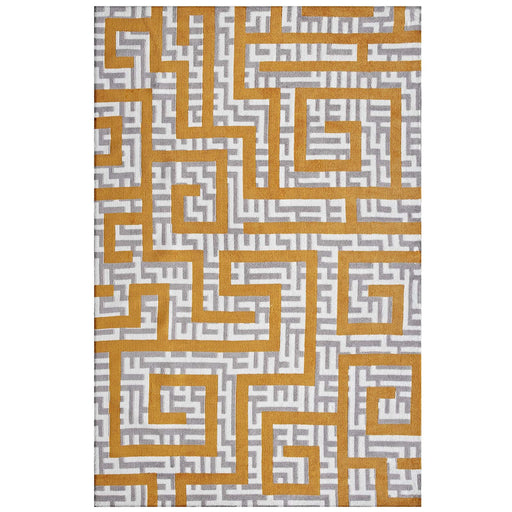 Nahia Geometric Maze 5x8 Area Rug 1015C-58