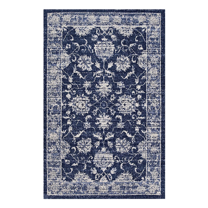 Kazia Distressed Persian Medallion 5x8 Area Rug 1020B-58