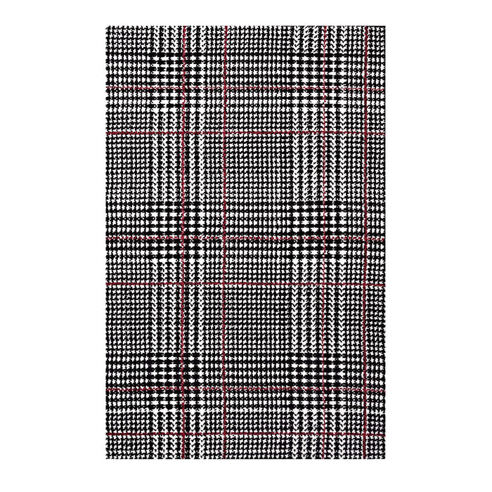 Kaja Abstract Plaid 5x8 Area Rug 1024A-58