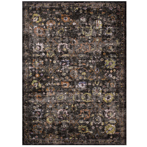 Minu Distressed Persian Medallion 8x10 Area Rug 1091A-810