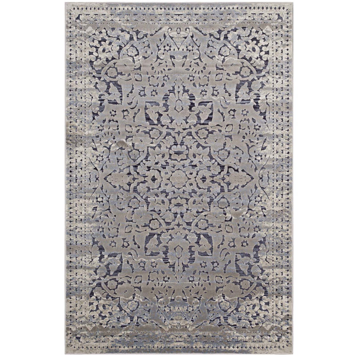 Margarida Distressed Vintage Turkish 5x8 Area Rug 1095A-58