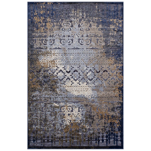 Kalene Distressed Vintage Turkish Area Rug 1098A-810